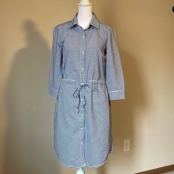 Tommy Hilfiger Dresses & Skirts - Tommy Hilfiger blue and white striped dress size SP